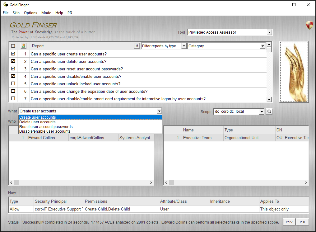 Active Directory Privileged Access Assessor Single-User Mode